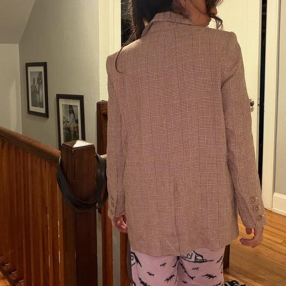 🏷️ BNWT Free People ‘Bowie’ Blazer (Ivory Combo) - Picture 13 of 13